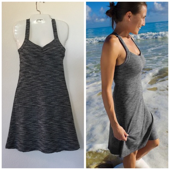 athletic dresses with built in bra